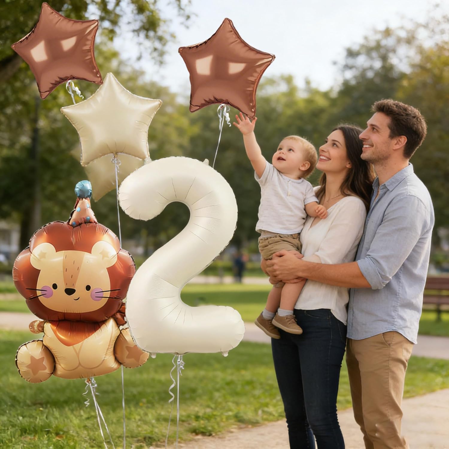 Jungle Wildlife Balloon Cream  - Wedding Zoo 리뷰 및 가격