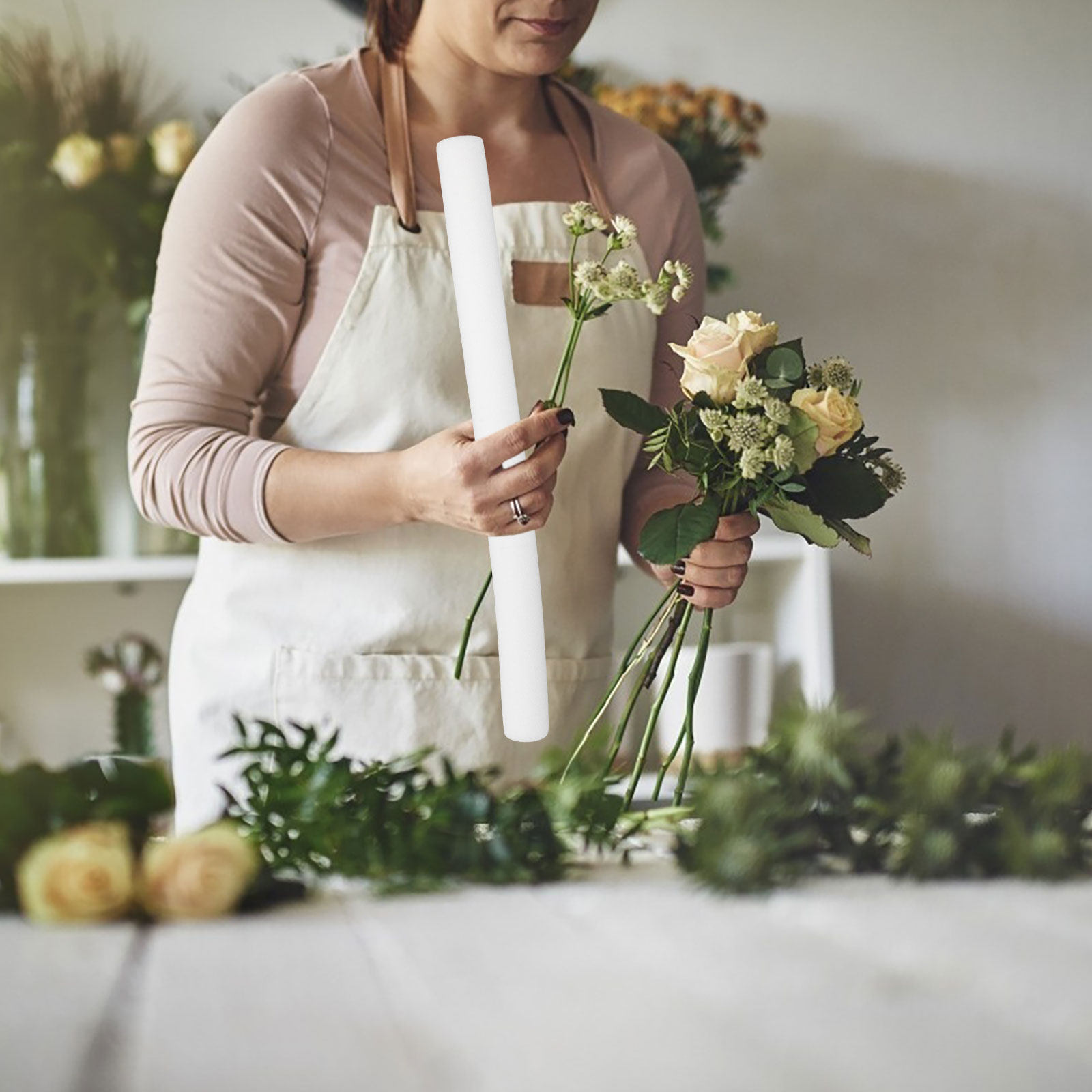 4Pcs Solid Sponge Cylinder Wed - Wedding Floral Supply 리뷰 및 가격