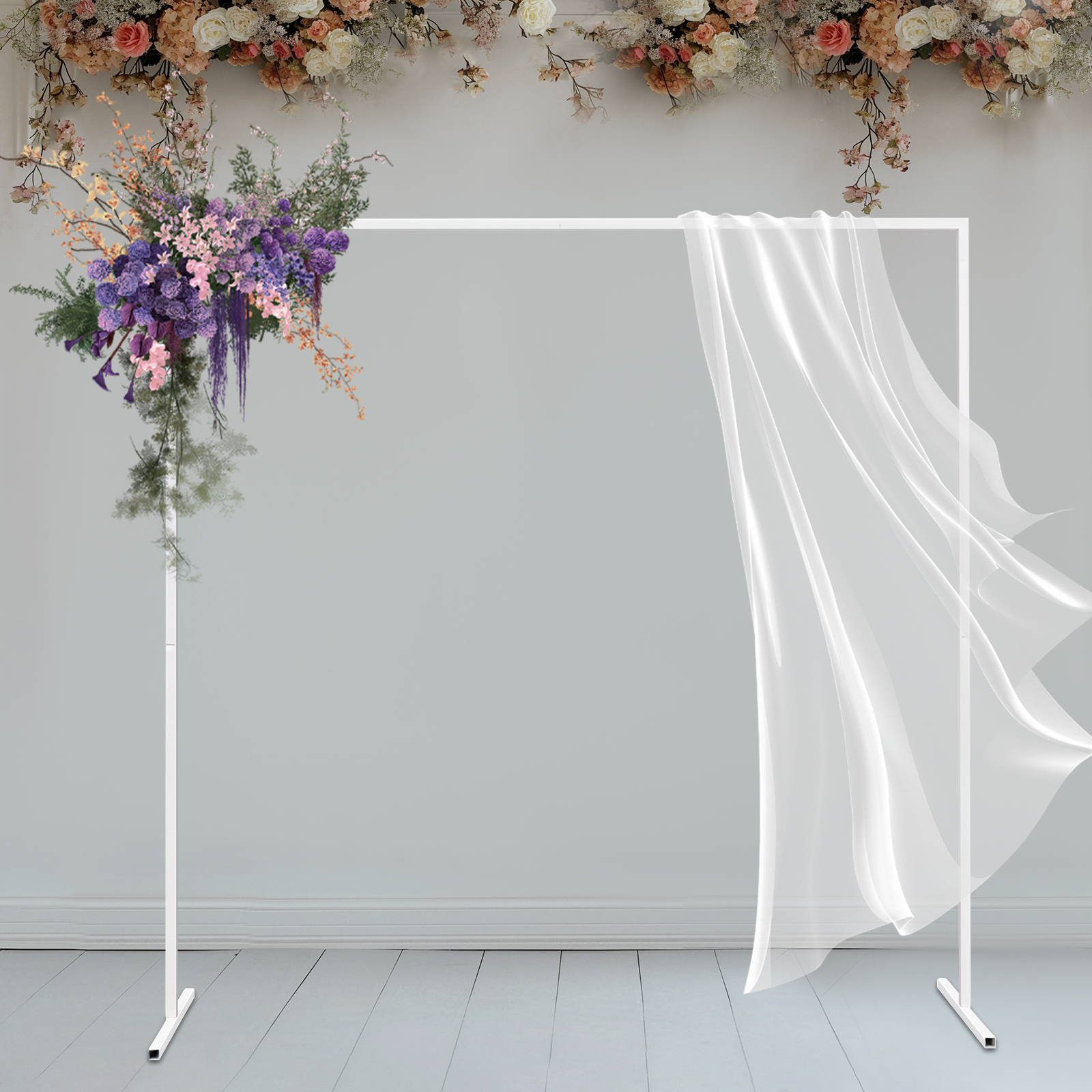 6.6x6.6FT Square Metal Wedding - Confetti Balloon Set 리뷰 및 가격