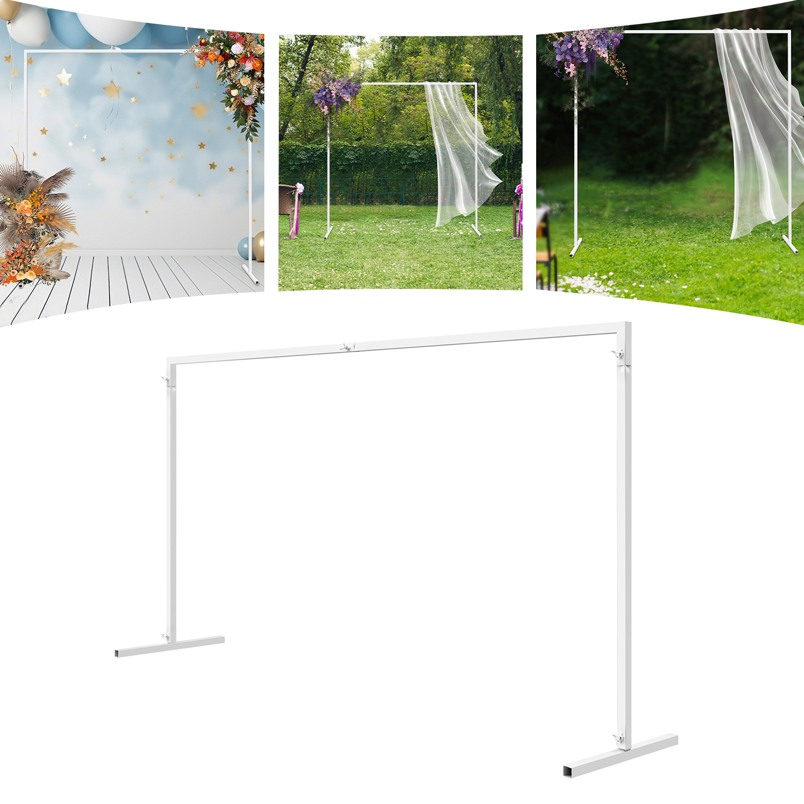 6.6x6.6FT Square Metal Wedding - Confetti Balloon Set 리뷰 및 가격