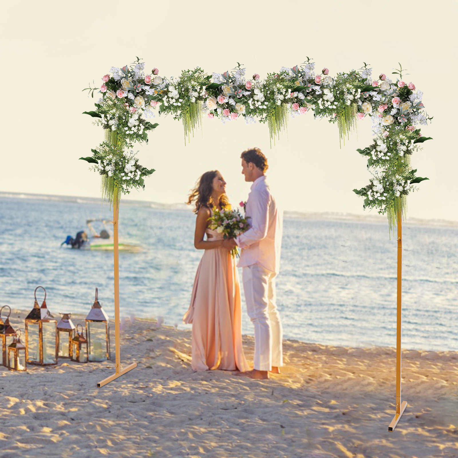 6.6x6.6FT Square Metal Wedding - Confetti Balloon Set 리뷰 및 가격