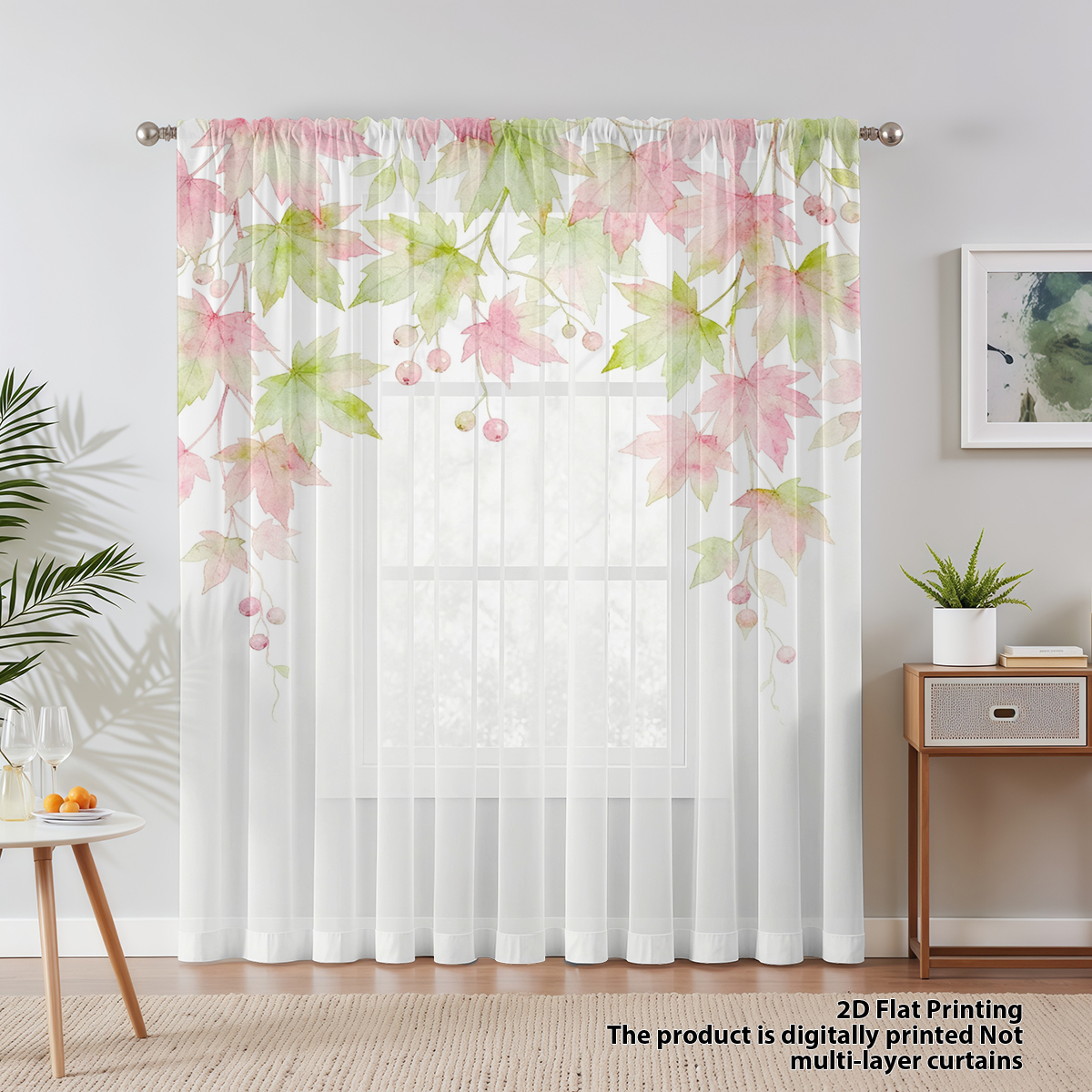 Flower Series Sheer Curtain, G - Good Floral & Wedding Decor Supply Photos 리뷰 및 가격