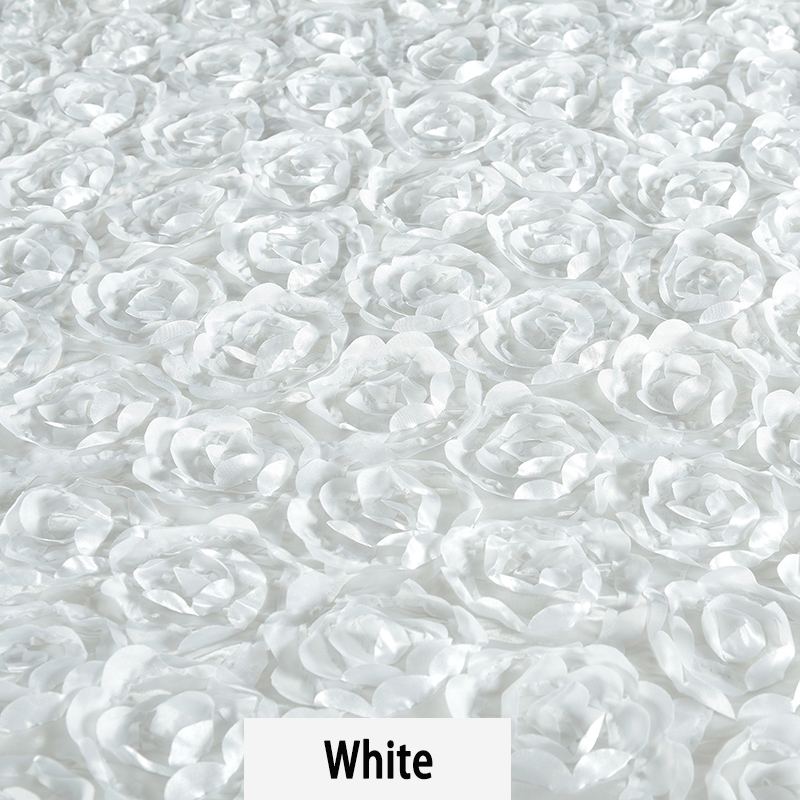 10Yard Satin Fabric 3D Rose Fl - Wedding Backdrop Curtain 리뷰 및 가격