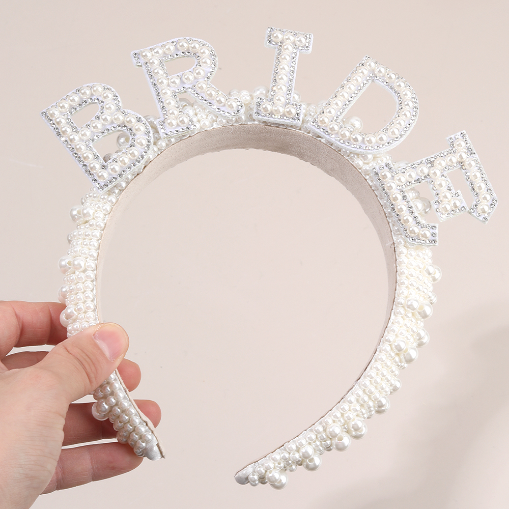 Pearl Headband Diadem Luxury B - Wedding Supply List 리뷰 및 가격