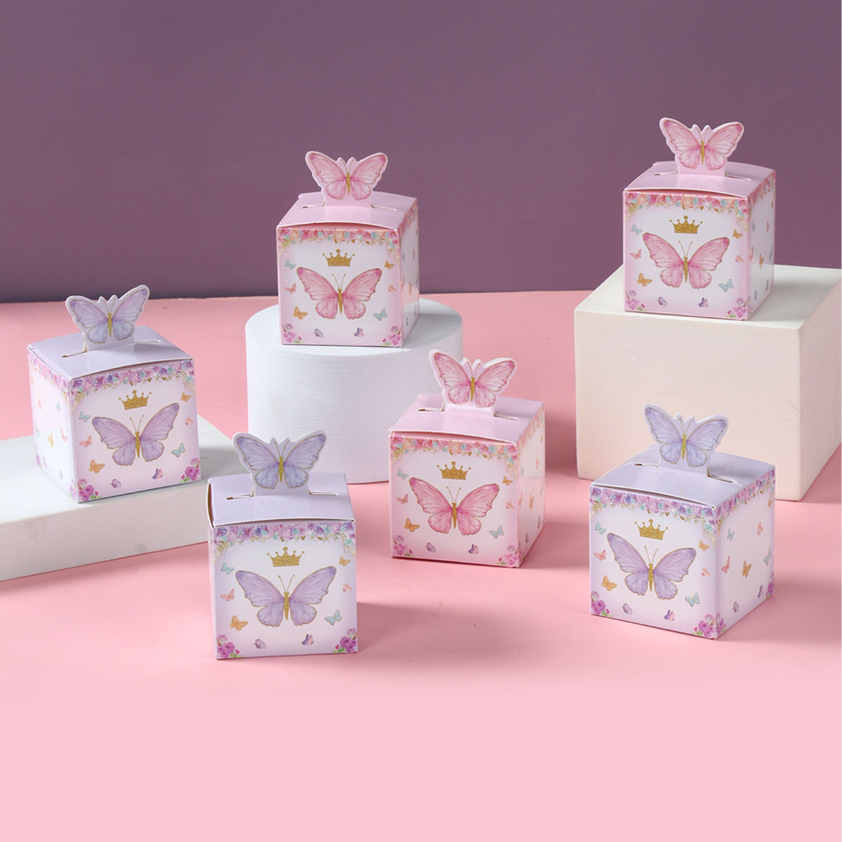 24pcs Candy Gift Box Purple Pi - Wedding Supply.Box 리뷰 및 가격