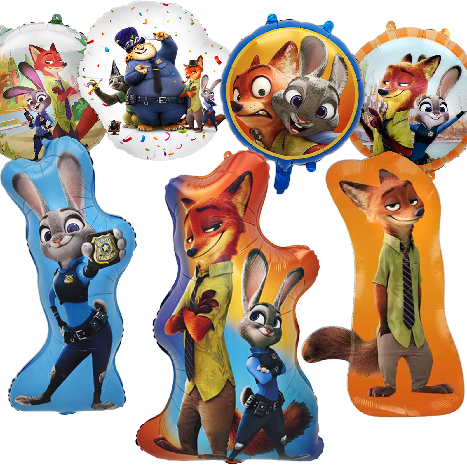 7Pcs Cartoon Figure Decoration - Wedding Zoo 리뷰 및 가격