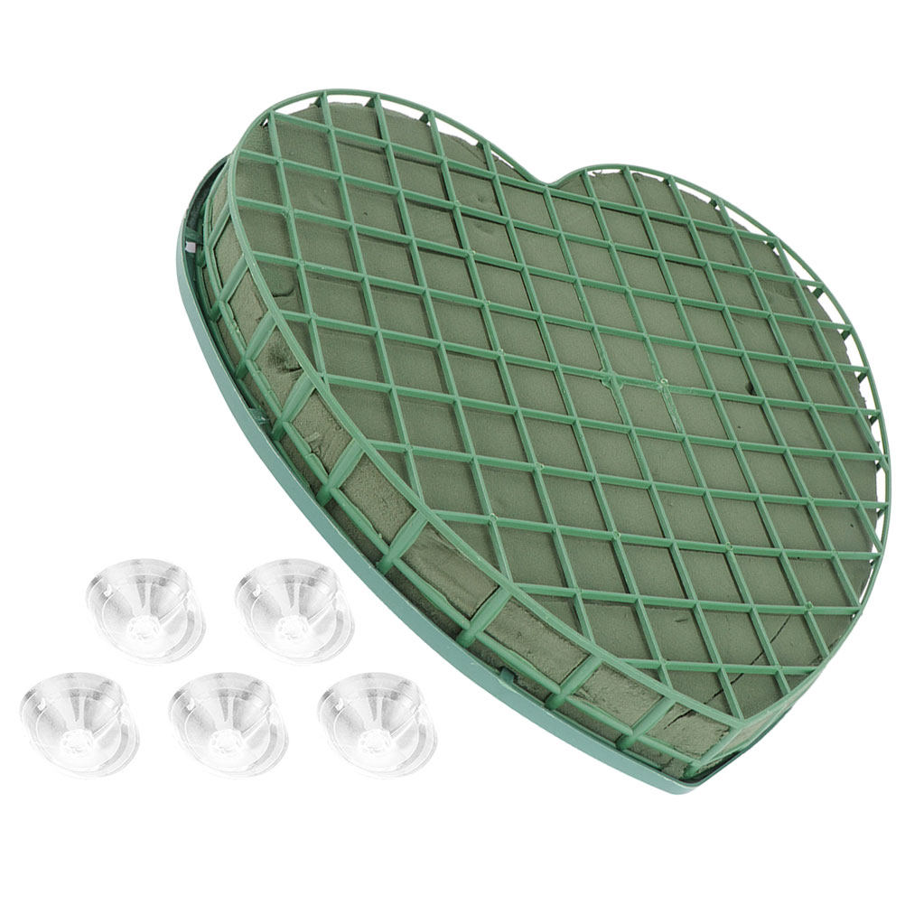 1Set Heart Floral Foam Cage Su - Wedding Floral Supply 리뷰 및 가격