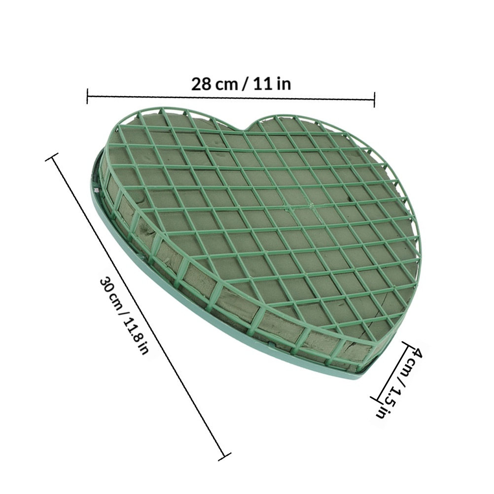 1Set Heart Floral Foam Cage Su - Wedding Floral Supply 리뷰 및 가격