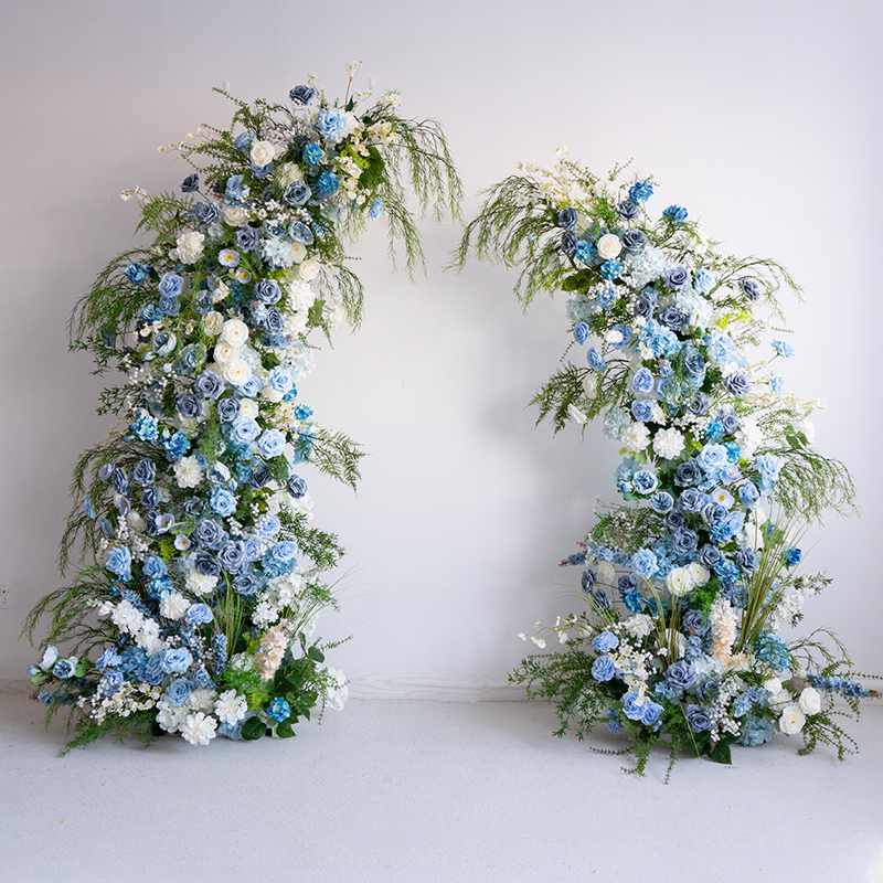 ATV Wholesale Blue Artificial  - Wedding Arch Flower 리뷰 및 가격