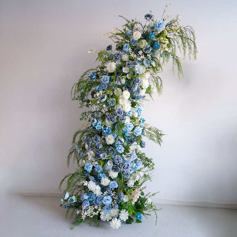 ATV Wholesale Blue Artificial  - Wedding Arch Flower 리뷰 및 가격
