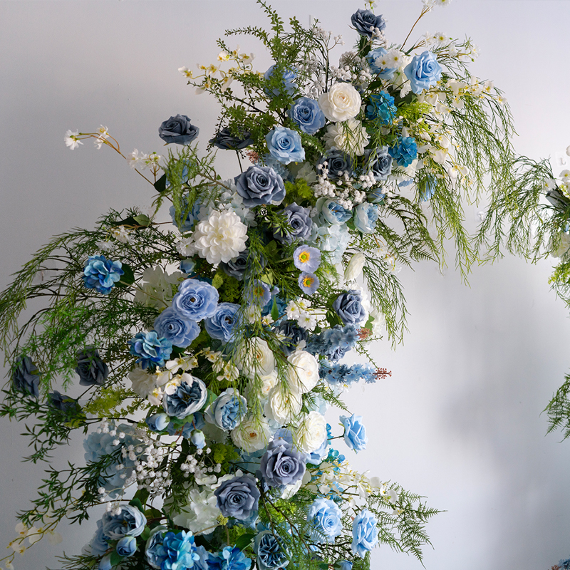 ATV Wholesale Blue Artificial  - Wedding Arch Flower 리뷰 및 가격