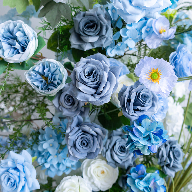 ATV Wholesale Blue Artificial  - Wedding Arch Flower 리뷰 및 가격