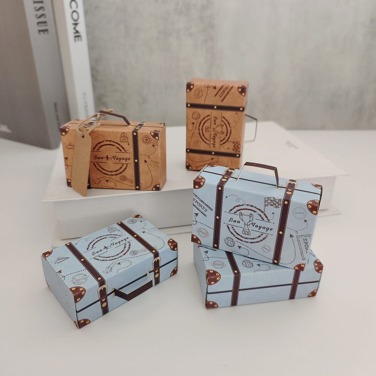 Retro and adorable mini suitca - Wedding Supply.Box 리뷰 및 가격