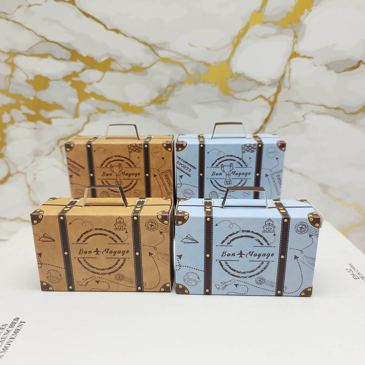 Retro and adorable mini suitca - Wedding Supply.Box 리뷰 및 가격