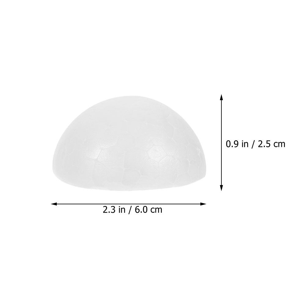 50Pcs White Half Ball Foam Flo - Wedding Floral Supply 리뷰 및 가격
