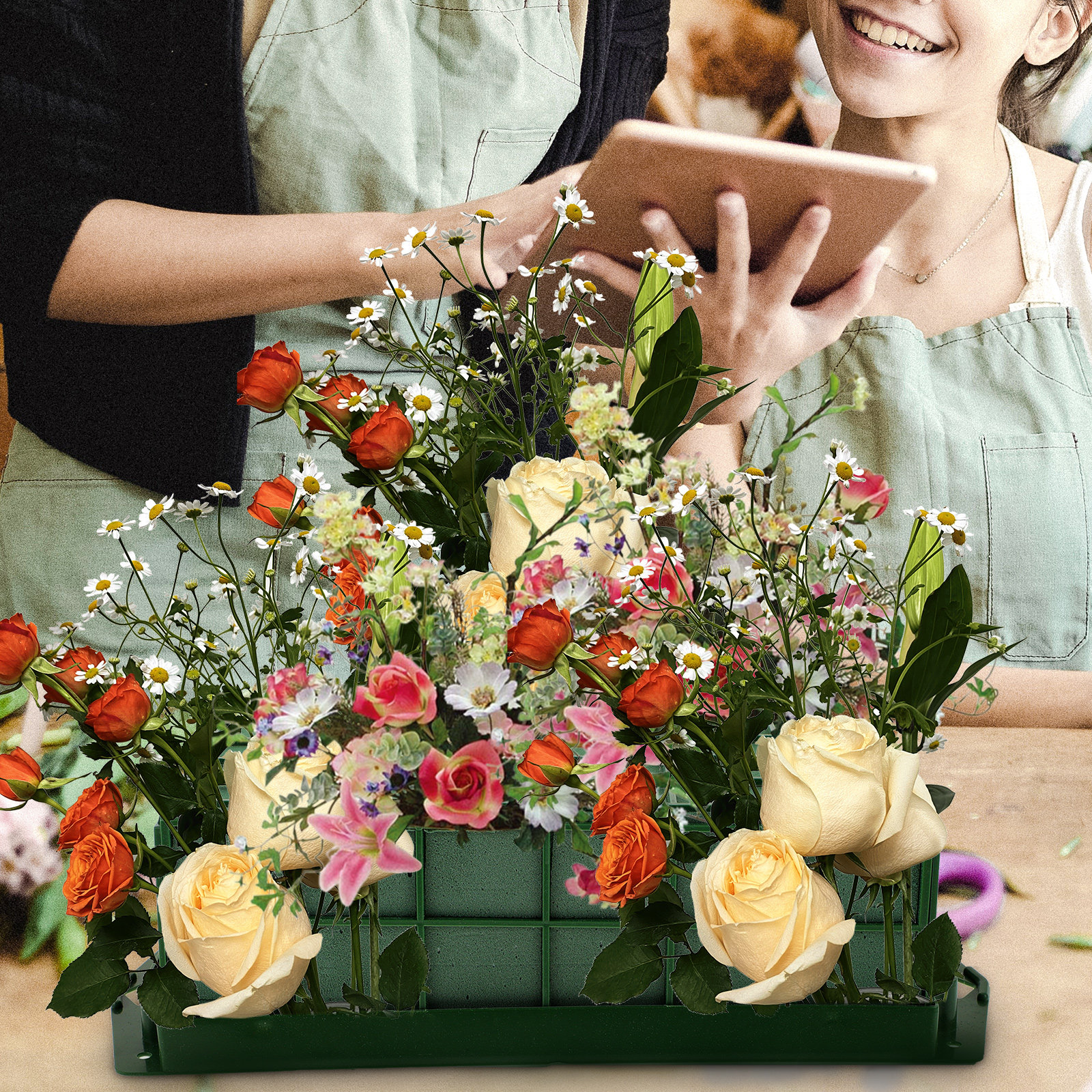 2Pcs Floral Foam Cage Fresh Fl - Wedding Floral Supply 리뷰 및 가격