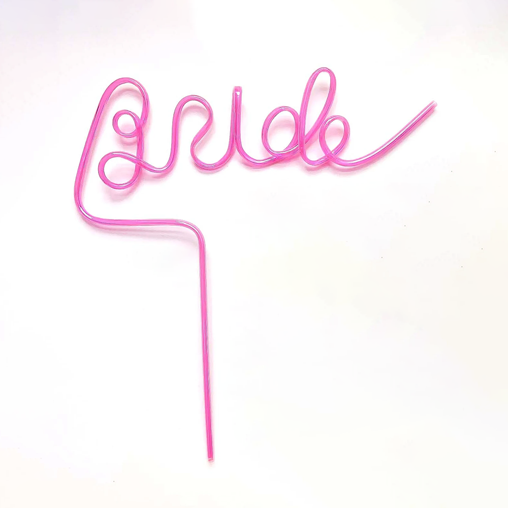 White/Pink Bride Straw Bachelo - Wedding Supply List 리뷰 및 가격