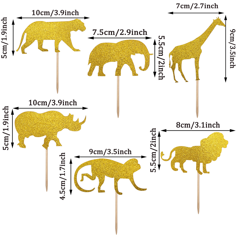 24pcs Safari Jungle Animal Zoo - Wedding Zoo 리뷰 및 가격