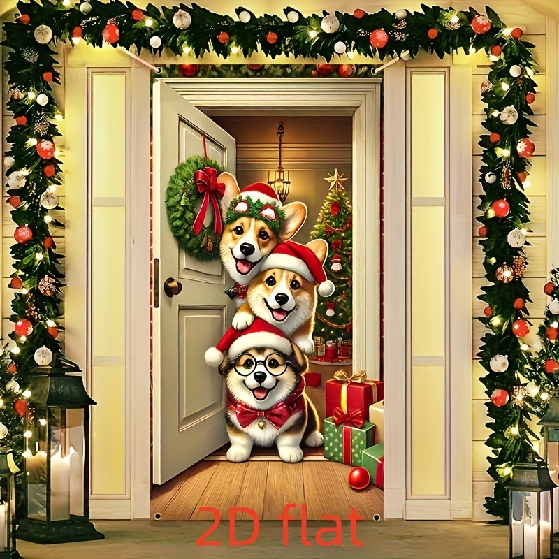 1pc 2D plane door panel corgi  - Wedding Day Supply List 리뷰 및 가격