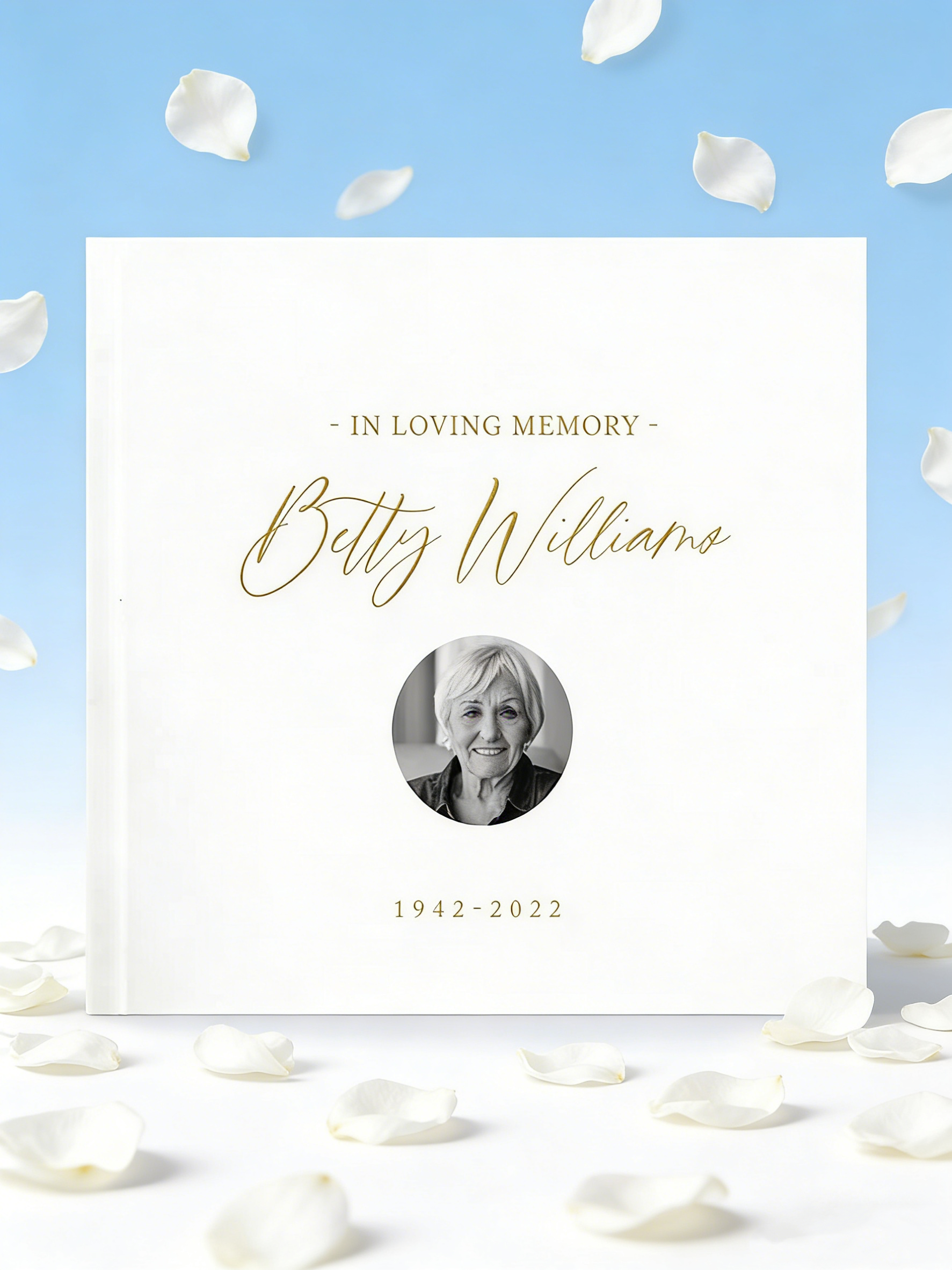 Personalized Funeral Guest Boo - Personalized Guest Book 리뷰 및 가격