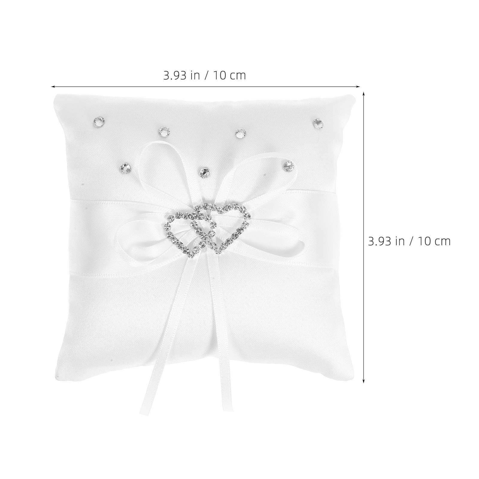 Wedding Ring Pillow Double Hea - Ring Bearer Pillow 리뷰 및 가격