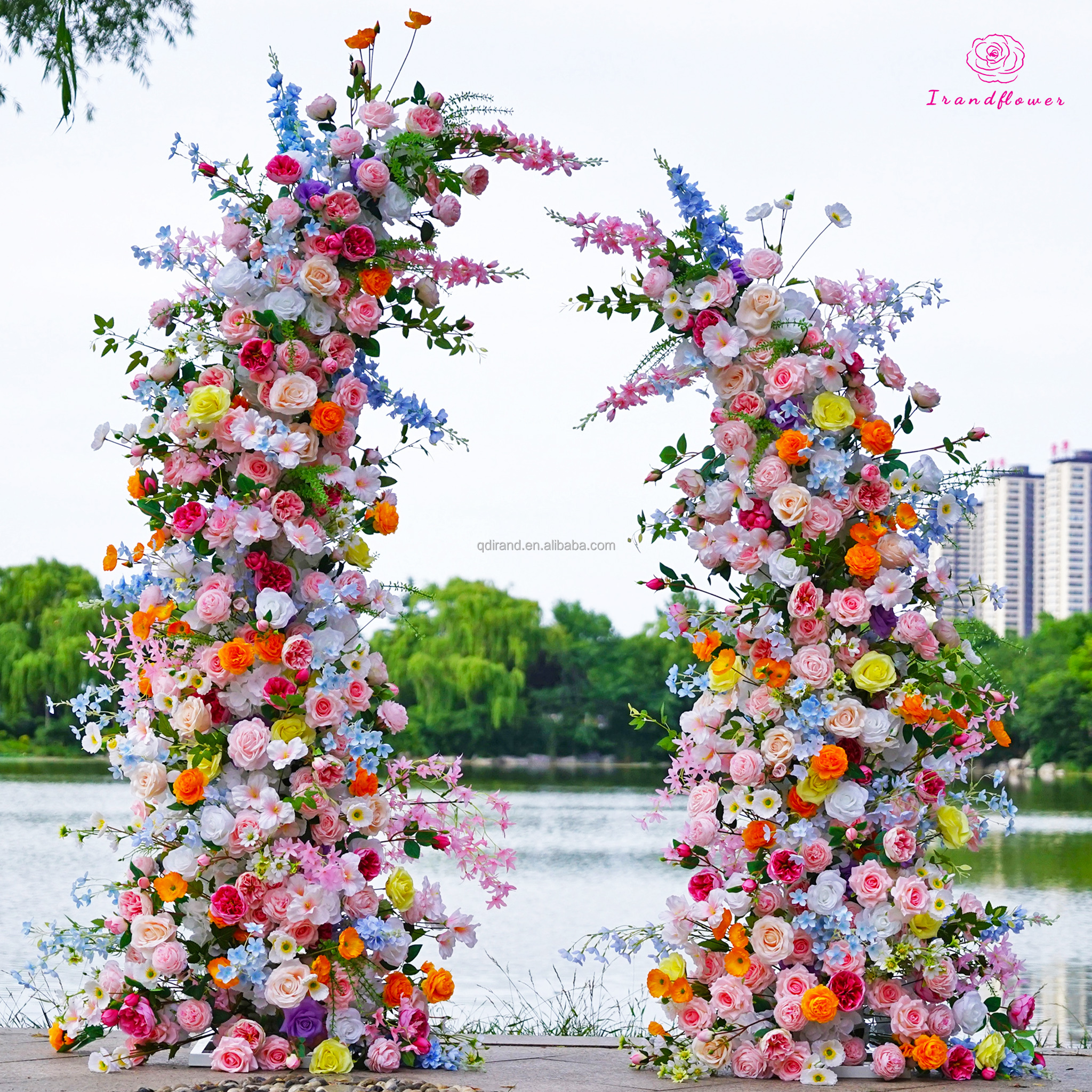 ATV FS Hot Sale Silk 3D Rectan - Wedding Arch Flower 리뷰 및 가격