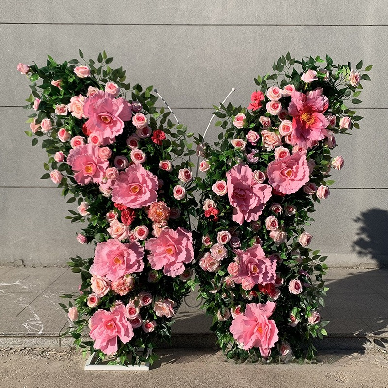 Simulation Flower Wall Backgro - Wedding Arch Flower 리뷰 및 가격