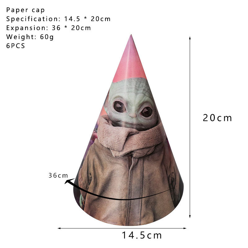 Cartoon Yoda Baby Theme Birthd - Confetti Balloon Set 리뷰 및 가격