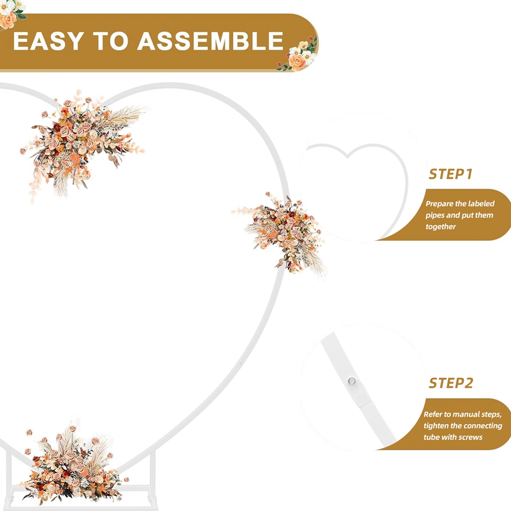 White Heart Shape Balloon Arch - Confetti Balloon Set 리뷰 및 가격