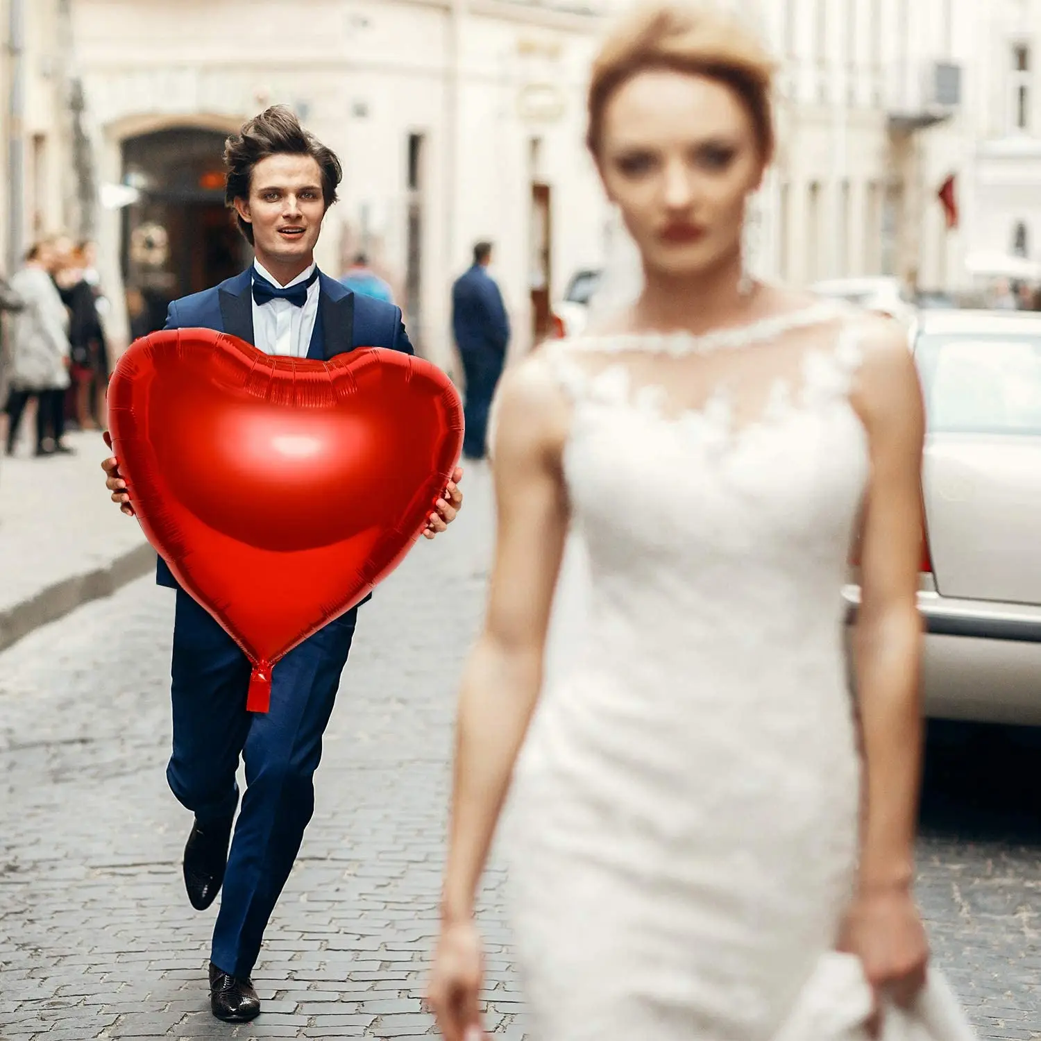 1/2pcs 36 inches Heart balloon - Wedding Qq 리뷰 및 가격