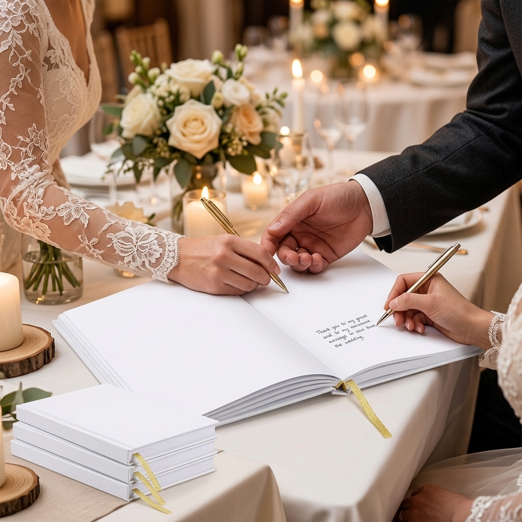 120 Pages Hardcover Wedding Gu - Personalized Guest Book 리뷰 및 가격