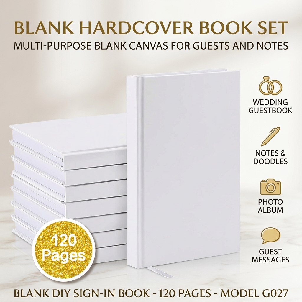 120 Pages Hardcover Wedding Gu - Personalized Guest Book 리뷰 및 가격