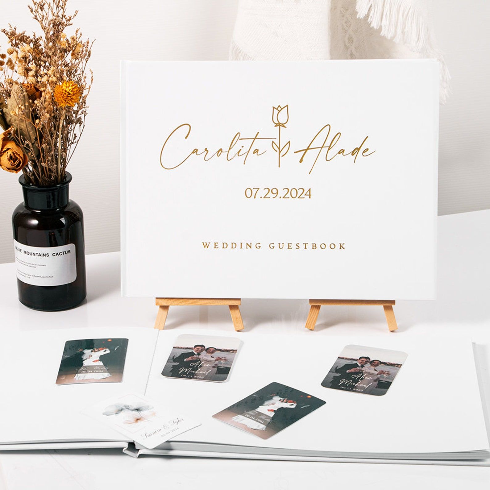 Custom Wedding Guestbook Perso - Wedding Supply List 리뷰 및 가격