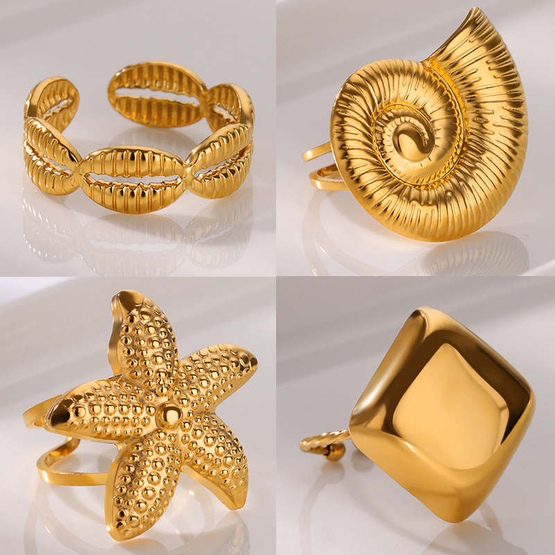 Super Conch Starfish Rings for - Wedding Superstar 리뷰 및 가격